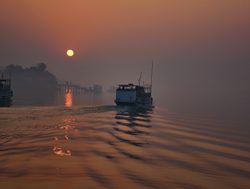 20211002180042 Sunset river cruise along Sundarbans